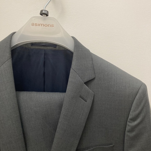 Simons Marzotto Grey Suit - Picture 2 of 4